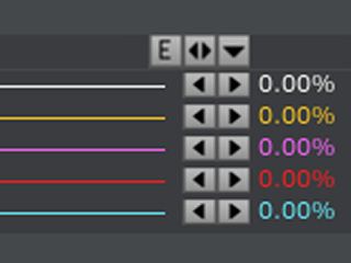 LightWaveのスライダーズという機能の使い方を覚える